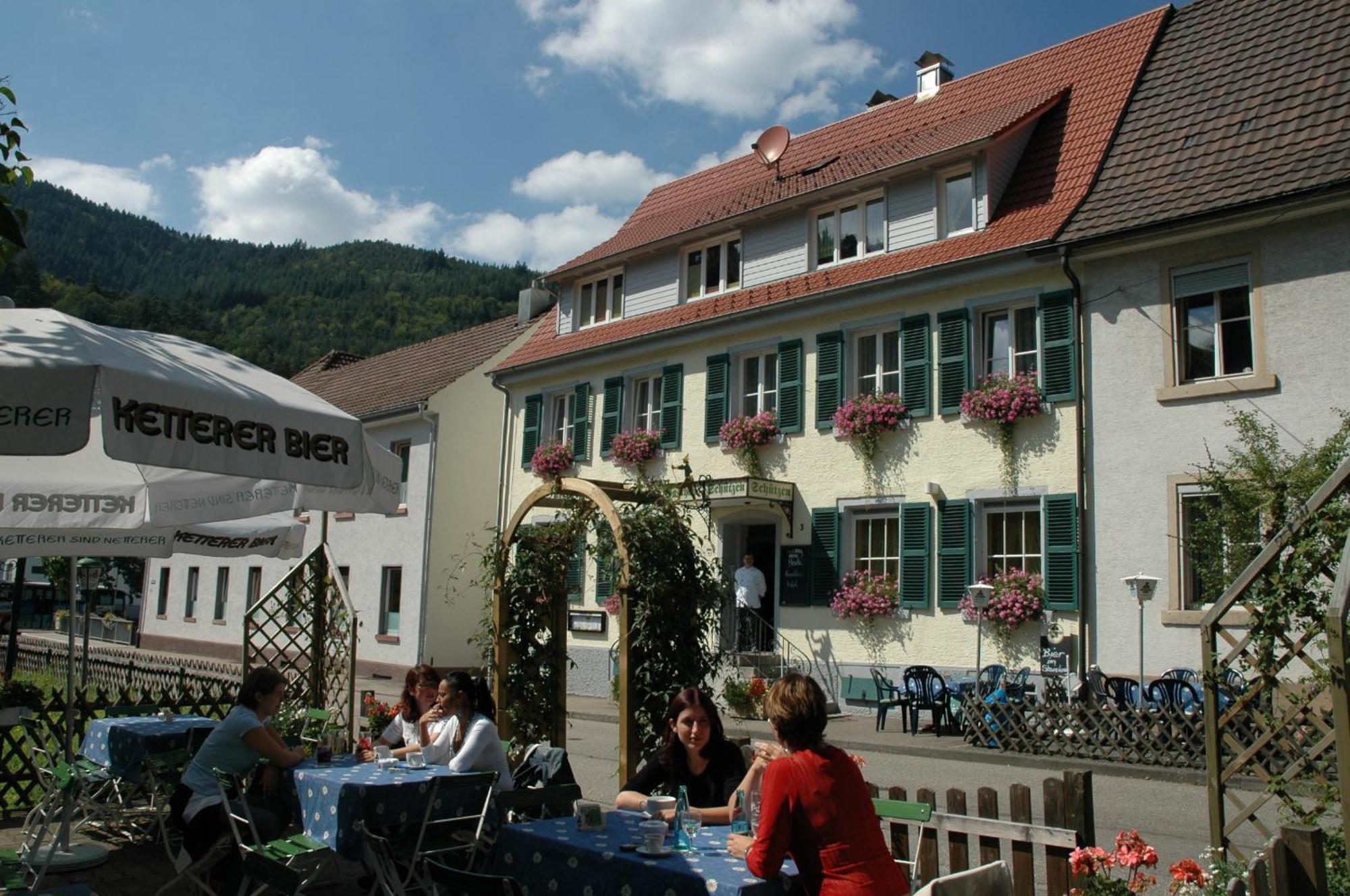 Hotel Gasthaus Schützen Hornberg Exterior foto